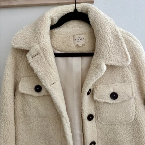 (RARE) Sezane Marlon Coat Size 34 /US 2 - Picture 6 of 8